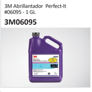 3M Abrillantador Perfect-It #06095 - 1 GL 3M06095