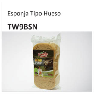 Esponja Tipo Hueso TW9BSN