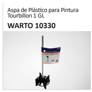 Aspa de Plástico para PinturaTourbillon 1 GL45 WARTO 10330