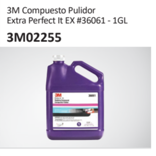 3M Compuesto Pulidor Extra Perfect It EX #36061 - 1GL 3M02255