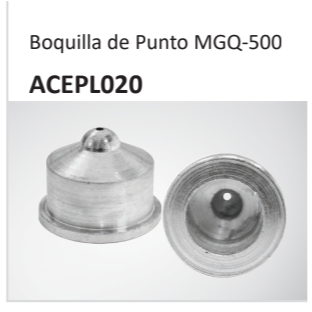 Boquilla de Punto MGQ-500ACEPL020