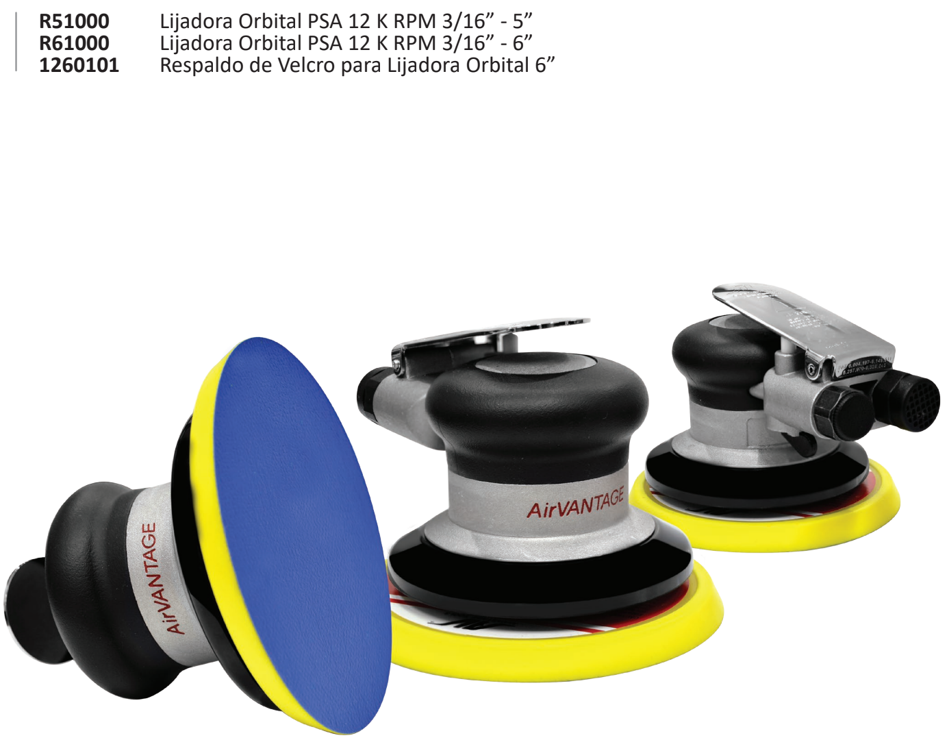 Lijadora Orbital PSA Respaldo de Velcro