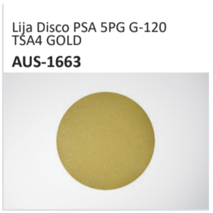Lija Disco PSA 5PG G-120TSA4 GOLDAUS-1663