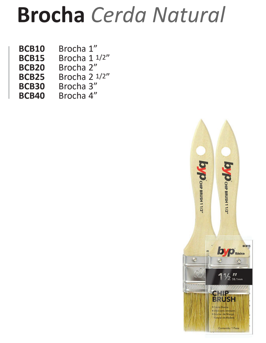 zz Brocha Cerda Natural