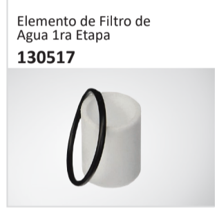 Elemento de Filtro deAgua 1ra Etapa130517