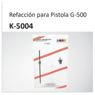 Refacción para Pistola G-500 K-5004