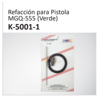 Refacción para PistolaMGQ-555 (Verde)K-5001-1