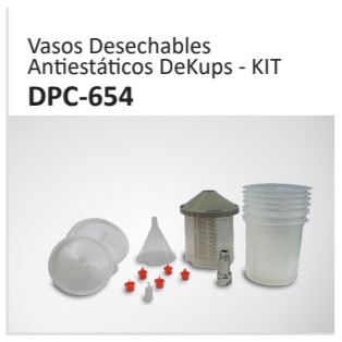 Vasos DesechablesAn??está??cos DeKups - KITDPC-654