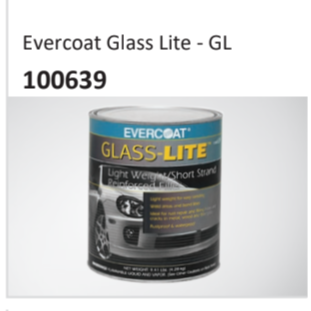 Evercoat Glass Lite - GL100639