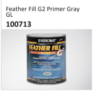 Feather Fill G2 Primer GrayGL 100713