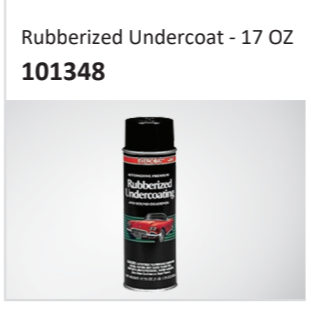 Rubberized Undercoat - 17 OZ101348