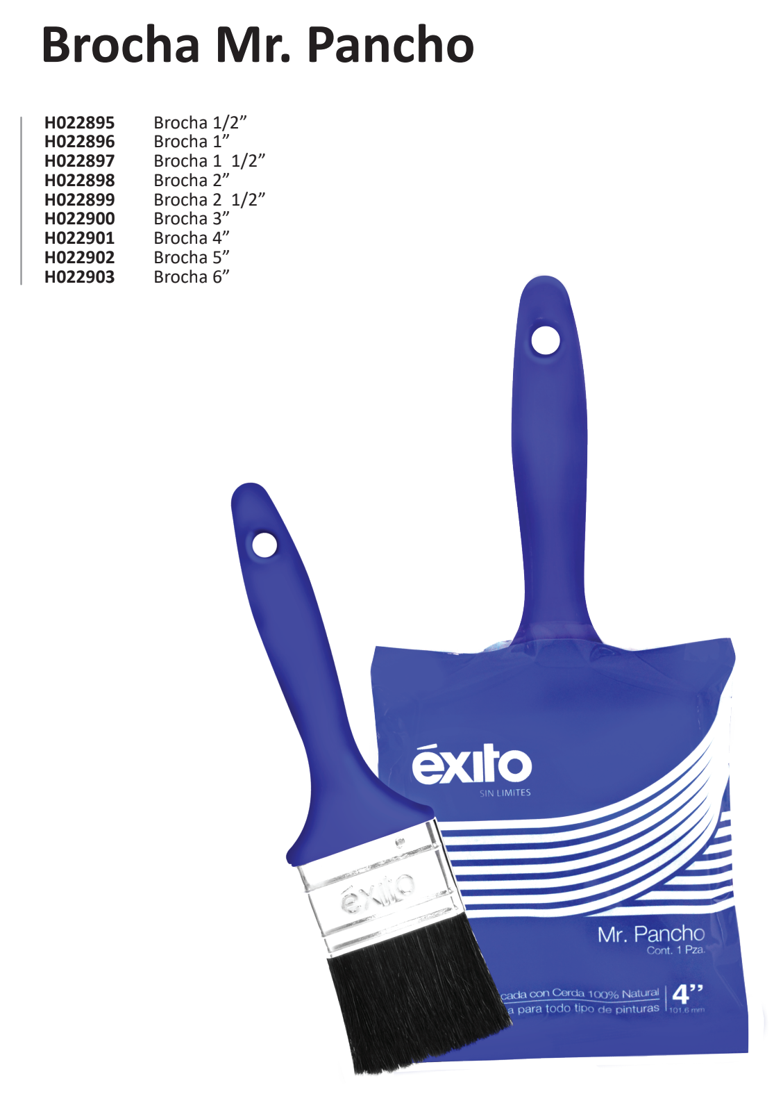 zz Brocha Mr. Pancho