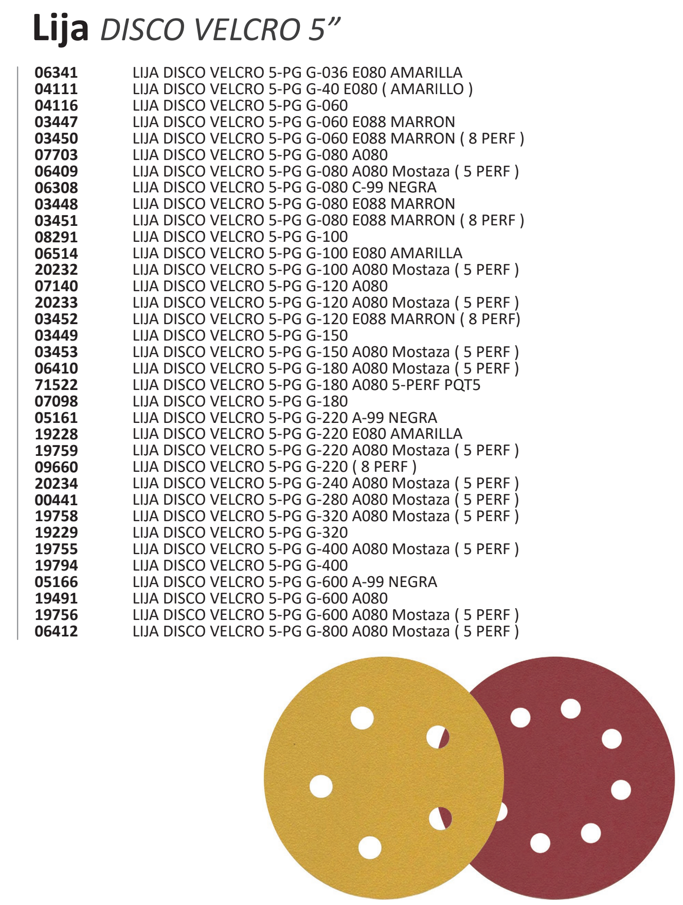 zz Lija DISCO VELCRO 5”