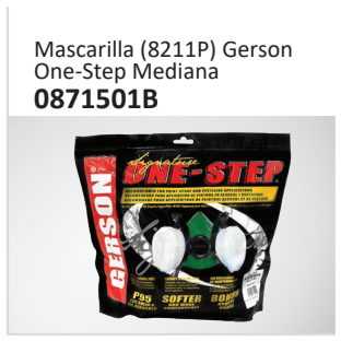 Mascarilla (8211P) GersonOne-Step Mediana 0871501B