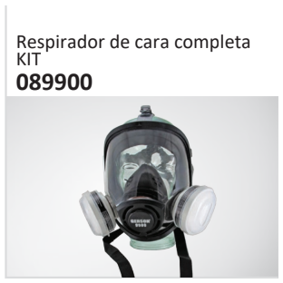 Respirador de cara completaKIT 089900