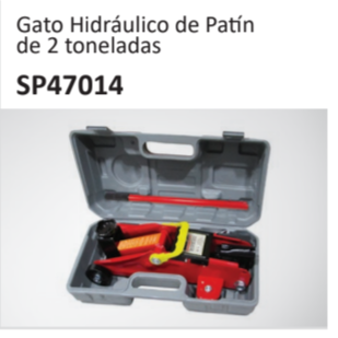 Gato Hidráulico de Patinde 2 toneladas SP47014