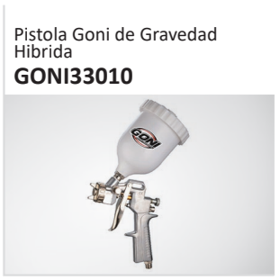 Pistola Goni de GravedadHibridaGONI33010