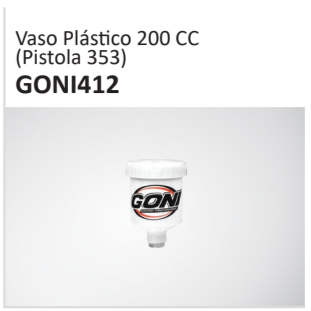 Vaso Plástico 200 CC(Pistola 353) GONI412