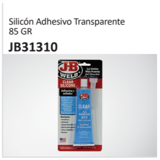Silicón Adhesivo Transparente85 GR JB31310