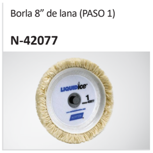 Borla 8” de lana (PASO 1) N-42077