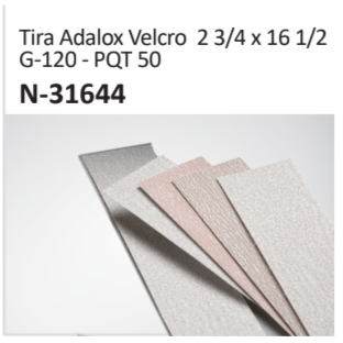 Tira Adalox Velcro 2 34 x 16 12G-120 - PQT 50N-31644