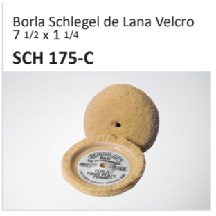 Borla Schlegel de Lana Velcro7 12 x 1 14 SCH 175-C