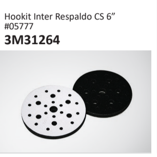 Hookit Inter Respaldo CS 6”#057773M31264