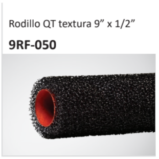 Rodillo QT textura 9” x 12”9RF-050