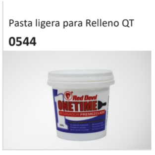 Pasta ligera para Relleno QT0544