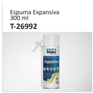 Espuma Expansiva300 ml T-26992