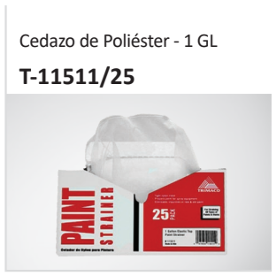 Cedazo de Poliéster - 1 GL T-1151125