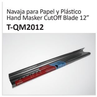 Navaja para Papel y Plastico Hand Masker CutOff Blade 12”T-QM2012
